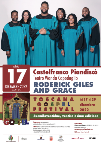 Toscana Gospel Festival - Roderick Giles and Grace