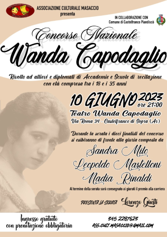 Premio Wanda Capodaglio - 10.06.2023
