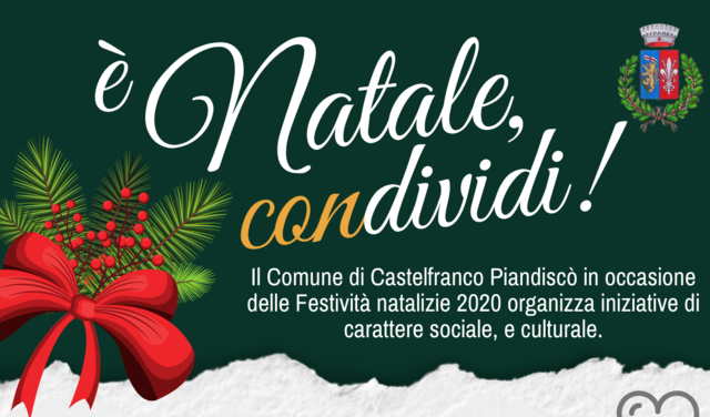 è Natale, CONdividi! Le iniziative a Castelfranco Piandiscò per le Festività