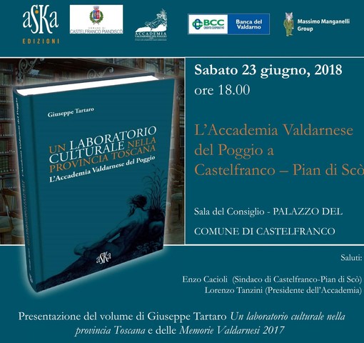 Presentazione del libro: "Un laboratorio culturale nella provincia toscana" di Giuseppe Tartaro