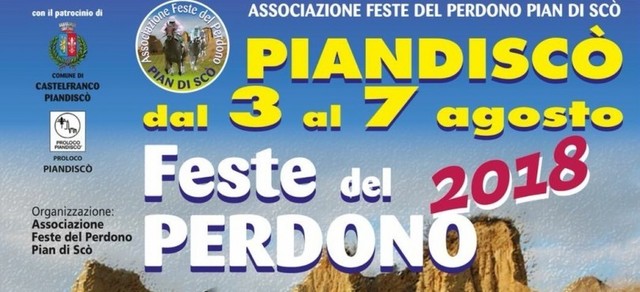 Feste del perdono a Pian di Scò 2018