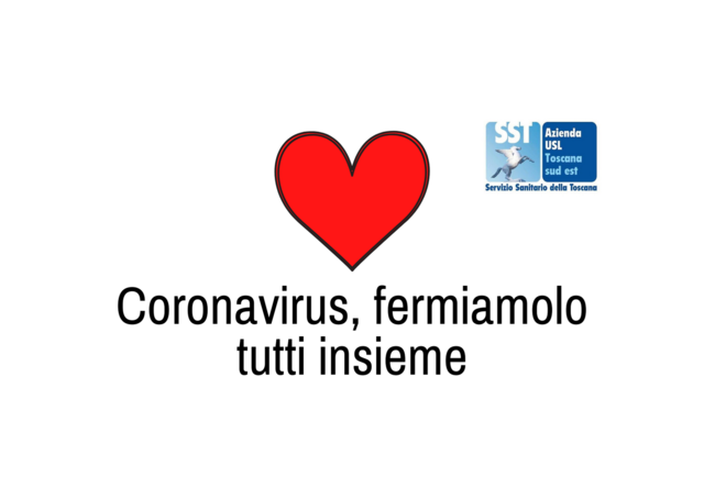 "Coronavirus, Fermiamolo tutti insieme": il concorso di solidarietà della AUSL Toscana Sud Est