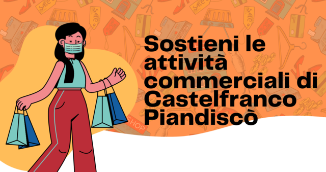 Acquista nei negozi di Castelfranco Piandiscò; sostieni le attività del territorio