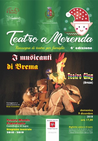 Domenica 9 dicembre "Teatro a Merenda"
