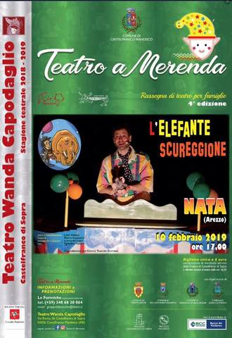 Castelfranco di Sopra: domenica 10 febbraio torna l’appuntamento con il Teatro a Merenda